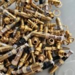 1991 Gold Plated RF Connectors – 127 Grams – High Yield Scrap Recovery