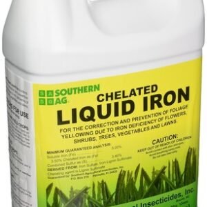 Southern Ag Chelated Liquid Iron Fertilizer 1 Gallon for Flowers Vegetables