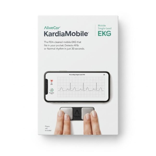 Portable Wireless ECG EKG Monitor Heart Rhythm Health Tracker for iOS Android