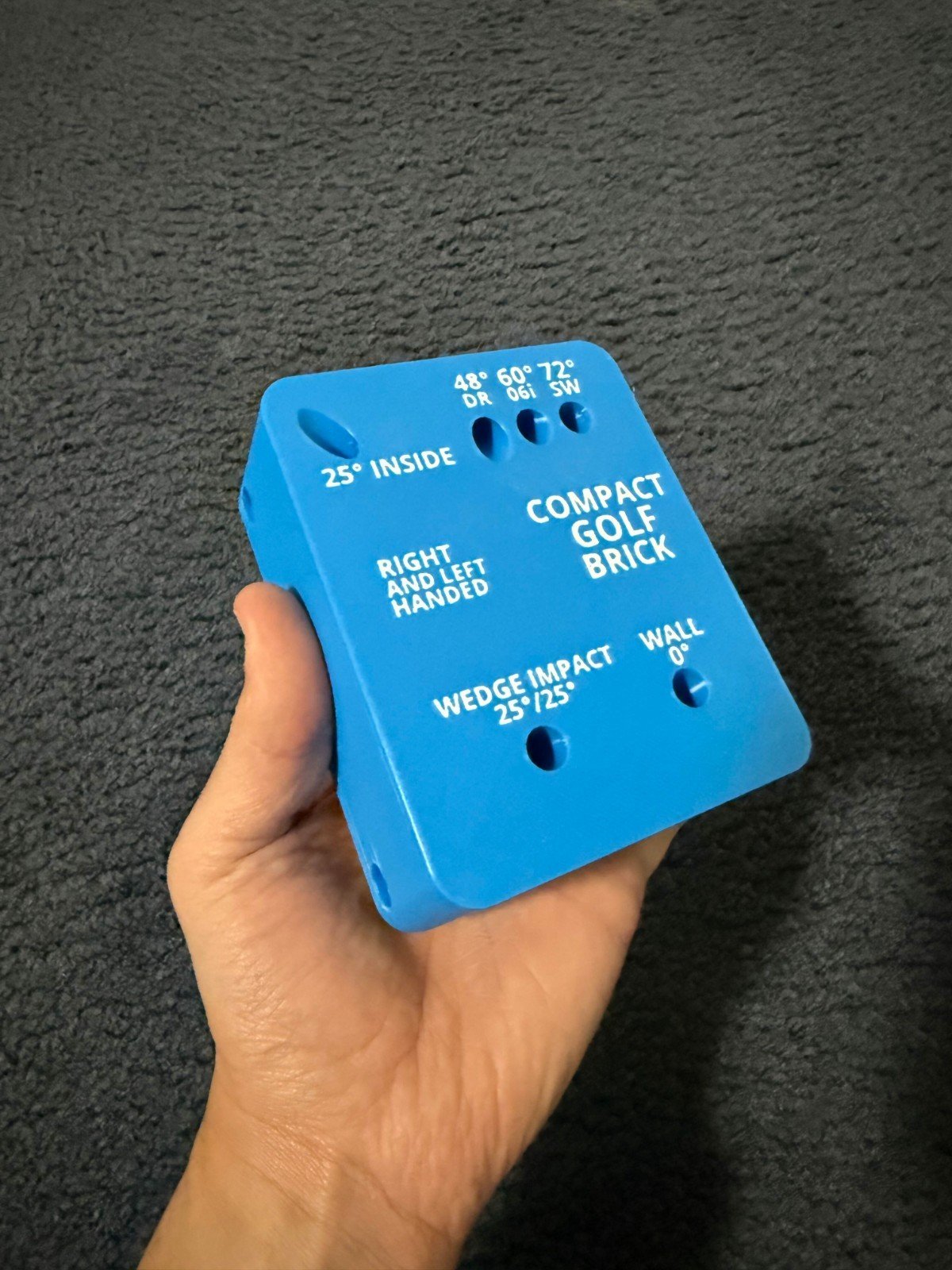 (NEW) Compact Golf Brick - Swing Training Aid (Lower Cost and Fast Shipping)