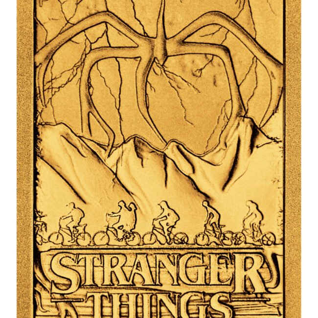 2026 Perth Mint STRANGER THINGS 1g .9999 Gold Minted Bar