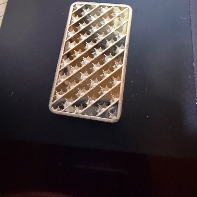 1 oz Sunshine Minting Silver Bar – not 100% silver Sealed Bullion –Sealed**