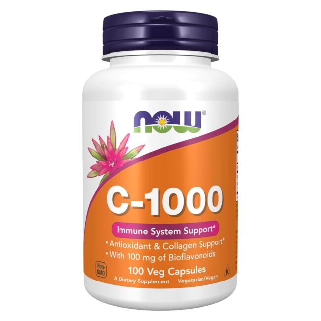 NOW FOODS Vitamin C-1000 100 Veg Capsules