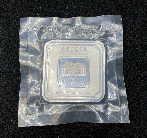 1 Gram .999 Silver Bars Hand Poured Solid .999 Precious Metals Bullion 25 grains