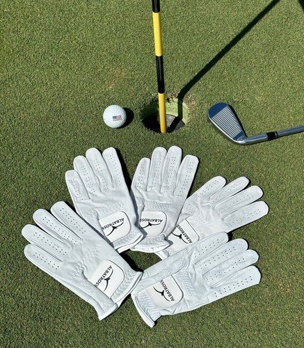 Callaway Golf Gloves Premium 3-Pack Cabretta Leather Medium New / sealed