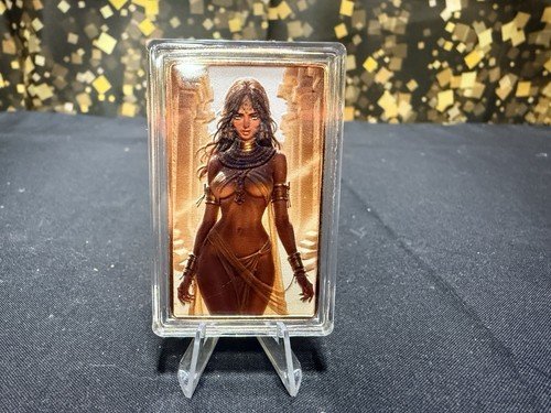 .999 Copper “ Egyptian Queen” pure copper bar