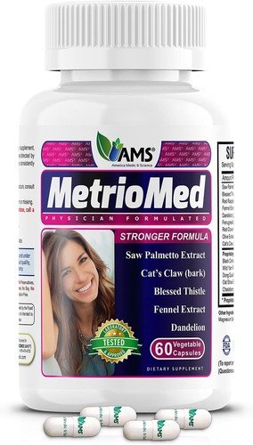 America Medic & Science AMS MetrioMed Women’s Fertility Support 60 Capsules New