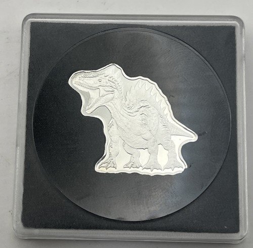5 Grams Silver .999 Spinosaurus Pan Silver Company
