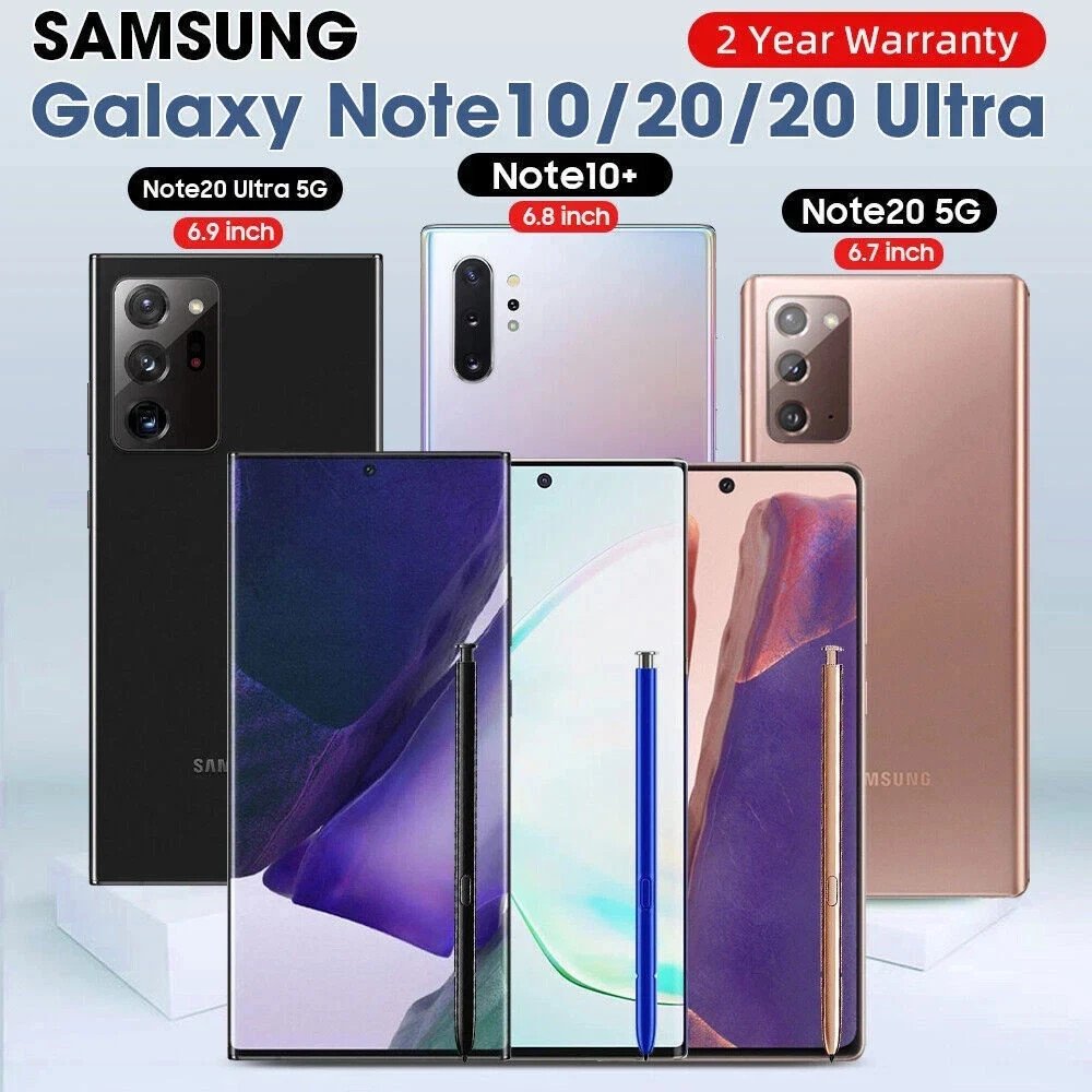 🔥New Sealed Samsung Galaxy Note20 Ultra 5G/ Note10+ Plus Unlocked 2Year WARRANT