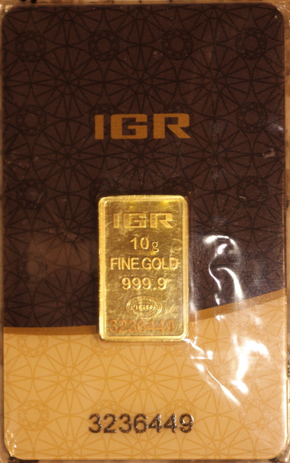 IGR ISTANBUL TURKEY GOLD REFINERY GOLD 10 GRAM .9999 FINE SEALED BAR