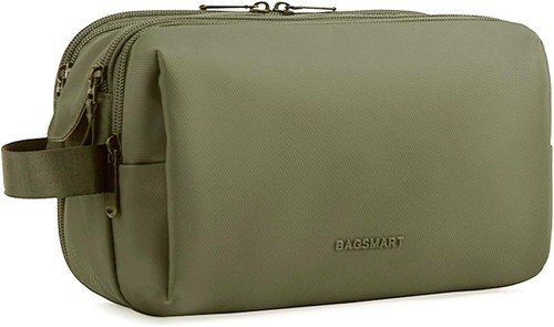 Toiletry Bag for Men, Travel Toiletry Organizer Dopp Kit Water-Resistant Shaving