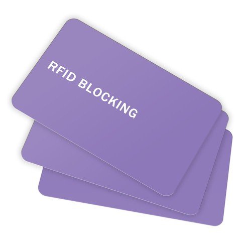 RFID Blocking Cards 2 Pack – Slim Safecard NFC Wallet Protector for Contactle…