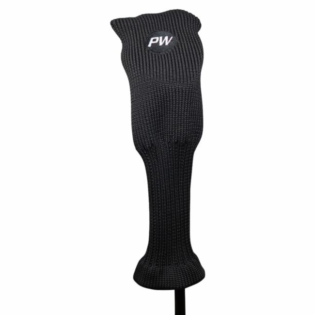 Majek All Hybrid Golf Club Black Protective Sleek Acrylic INDIVIDUAL Head Covers