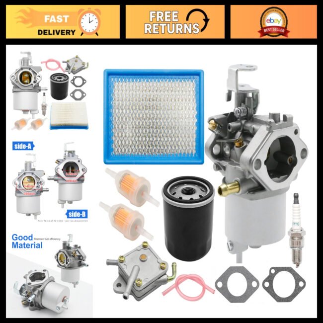 Carburetor Tune-Up Kit for Golf Cart 1992-1997 DS Carryall, Includes Fuel Pump
