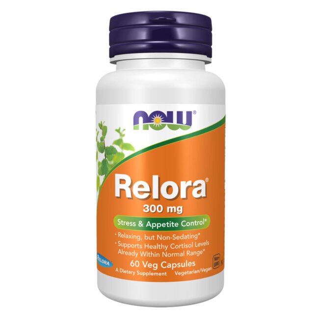 NOW FOODS Relora 300 mg 60 Veg Capsules