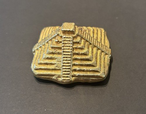 Hand Poured Pyramid Nordic Gold Bar/ingot