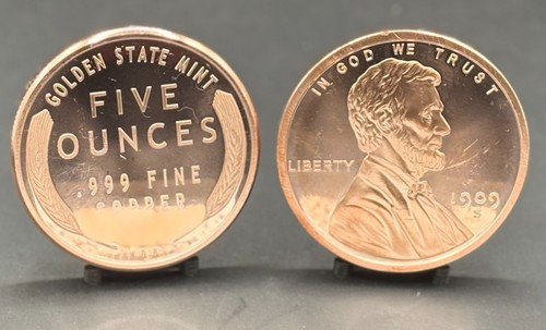 4 5oz Copper Bars