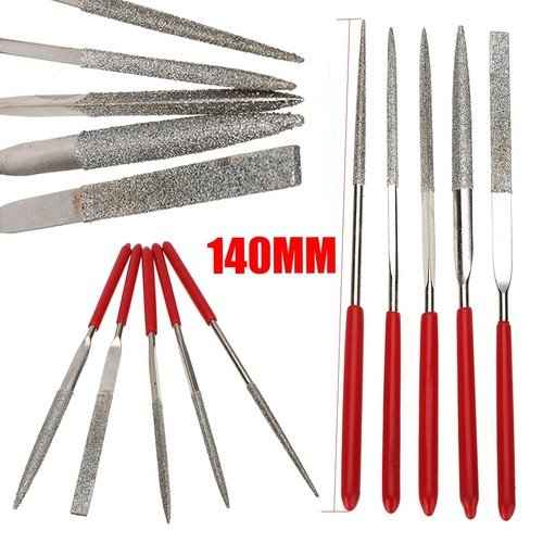 Diamond File TOOL SET Gold Acid Test Tester Kit Silver Bar Coin Jewelry Testing