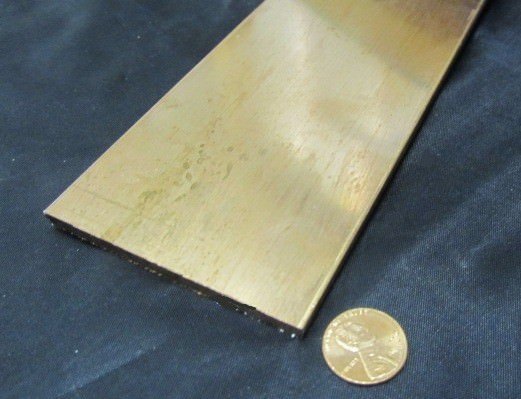 110 Copper Bar H02, 3/16" Thick x 3.00" Wide x 12 Inch Length
