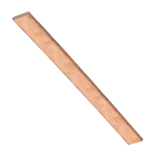 12" x 1" Copper Flat Bar 1/4" Thick Copper Bar Stock for Grounding System