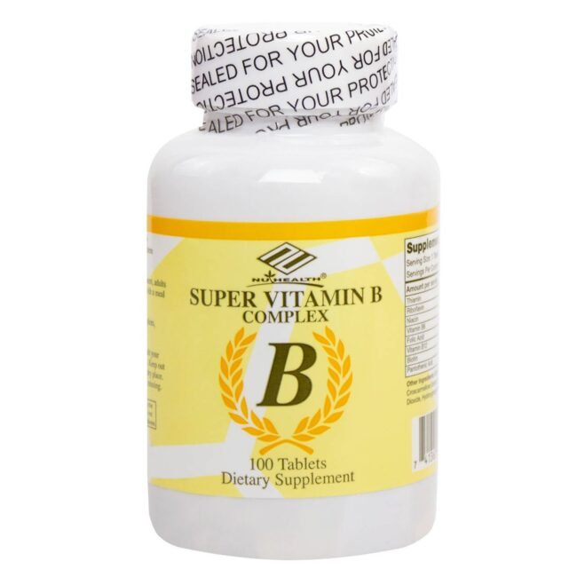 NuHealth Vitamin B Complex 100 tablets