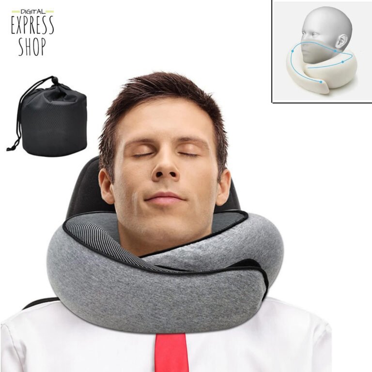 Neck Travel Pillow Memory Foam Neck Pillow Comfort Compact Ergonomic for Travel