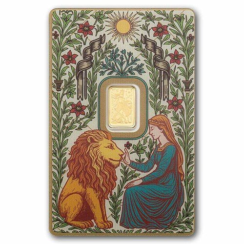 Pamp Suisse Zodiacs 0.5g .9999 Gold Bar in Assay Card | Capricorn