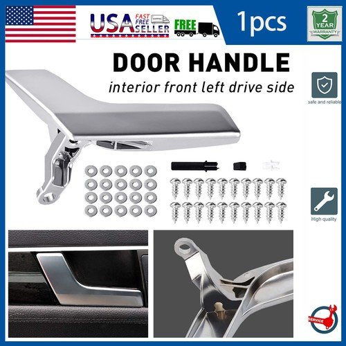Left Matte Interior Door Handle Repair Kit For Mercedes-Benz C250 C300 GLK350