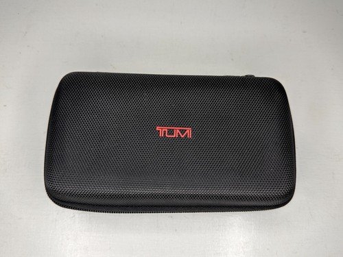 Tumi Delta Accessory Pouch Bag Zip  Toiletry Travel Kit Hard Case