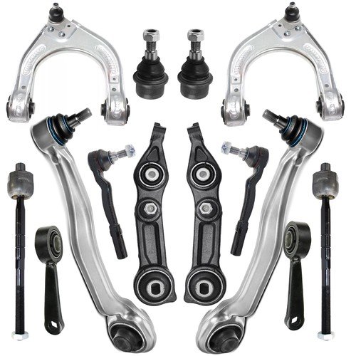 Front Control Arm + Sway Bar Link Tie Rod 14 Kit for Benz W211 C219 CLS500 CLS55