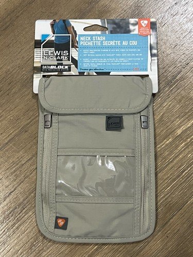 Passport Neck Pouch Travel Document Organizer