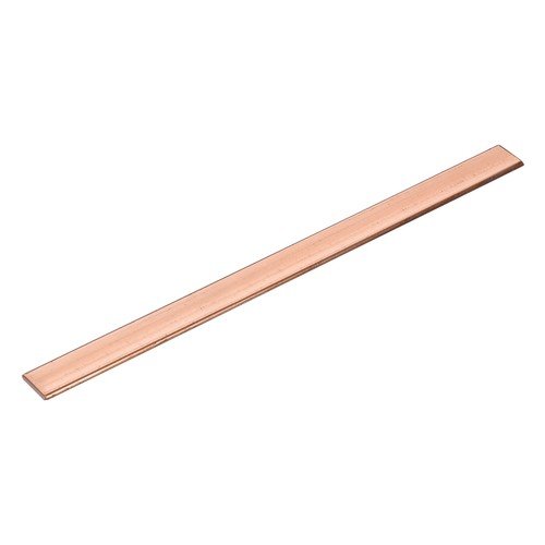 Copper Flat Bar, 0.08" Thickness x 0.59" Width x 7.87" Length Copper Bar Stock