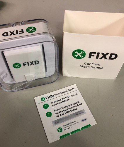 FIXD Wireless OBD2 Active Car Health Monitor / Diagnostic Scanner for iOS(243)