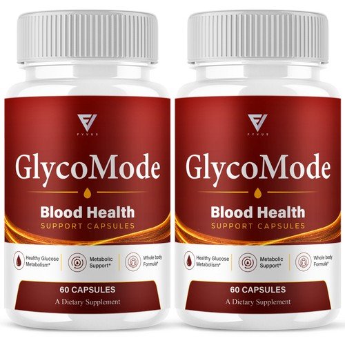 (2 Pack) GlycoMode Blood Health Support, Glyco Mode Pills (120 Capsules)
