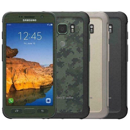 Original Samsung Galaxy S7 ACTIVE 32GB G891A AT&T Unlocked Smartphone Excellent