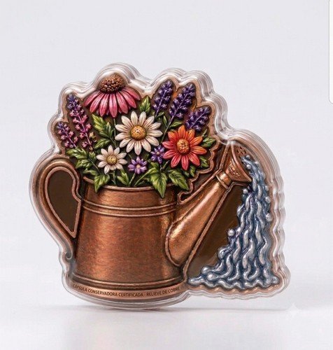 100 Gram Pure Copper .999  Blossom Colorized Copper in Display Box PRE-ORDER