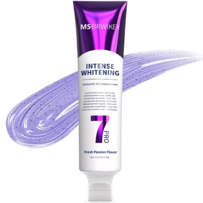 PROBIOTIC Whitening Toothpaste (7-Pro)— 7 Probiotics for Oral Health