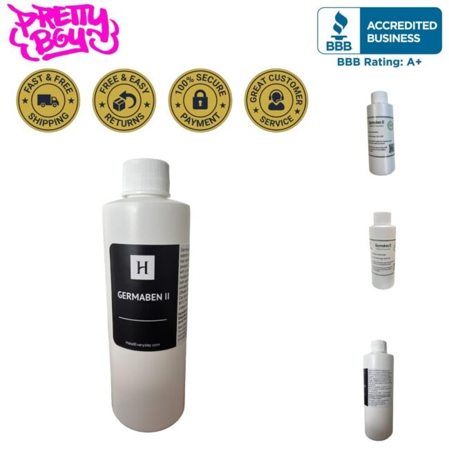16 Fl Oz Germaben II - Unscented Natural Preservative for Personal Care Products