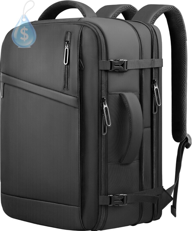 Travel Backpack for Men,Water Resistant Expandable Carry on Backpack