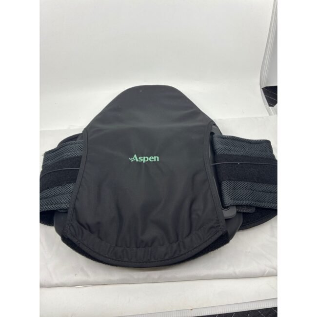 Aspen Medical Products Back Brace Lumbar Support Black Adjustable MX251111V