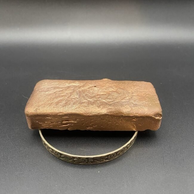 Copper Ingot 1 Pound CU Hand Poured For Crafts/Art Collecting