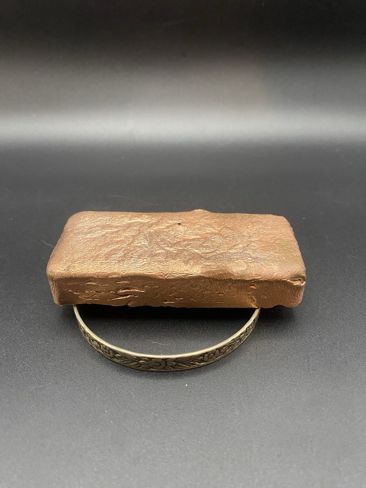 Copper Ingot 1 Pound CU Hand Poured For Crafts/Art Collecting
