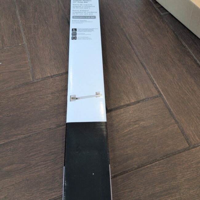 DELTA Angular Modern 24" Grab Bar # 41924-SS Brilliance Stainless New