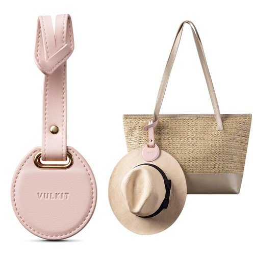Leather Magnetic Hat Clip for Bags Backpacks Beach Travel Gift