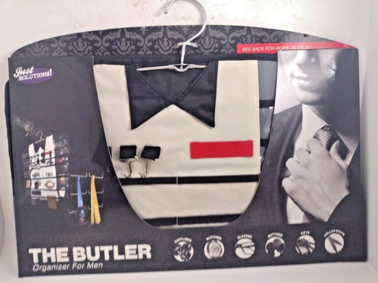 * The Butler Organizer Men Ties Belts Accessories Bag Travel Hooks Luggage