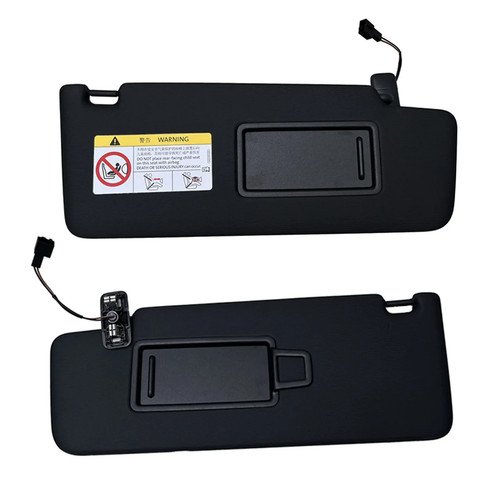 Sun Visor Make Up Mirror For VW GTI Golf MK7 VII 2014-2017 Black 5GG857551