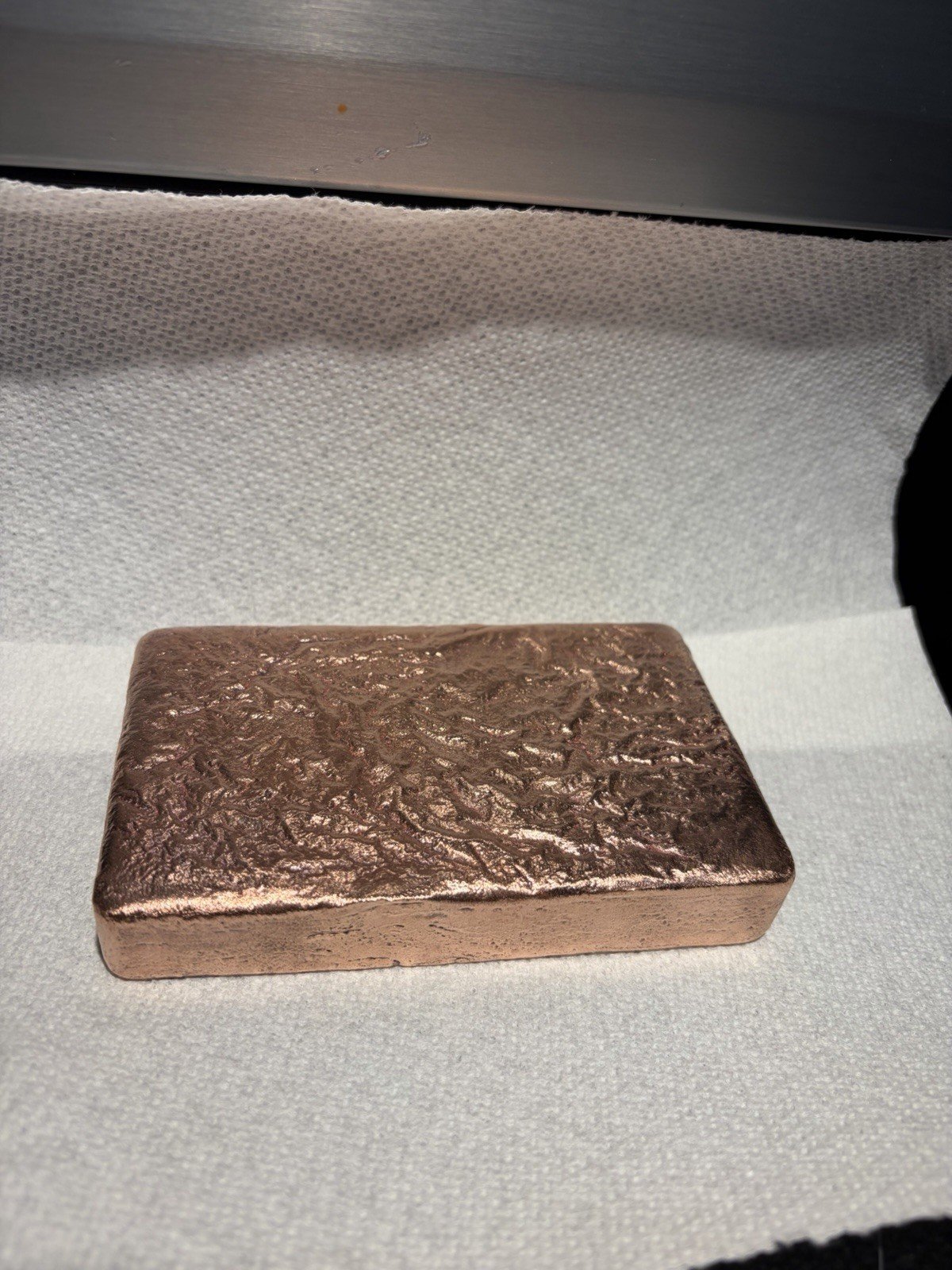 999 Copper Bar/Ingot Hand Poured