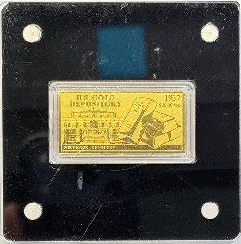 2022 US Gold Depository 1/200 oz Gold Bar