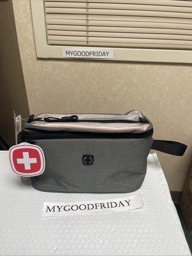 Swiss Gear Dopp Kit Accessories/Toiletries Bag Gray New