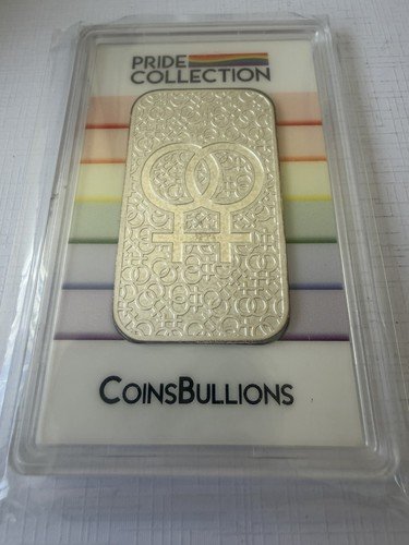 Pride Collection Equality 1 oz .9999 Fine Silver Bar